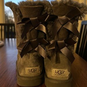 Gray UGG boots